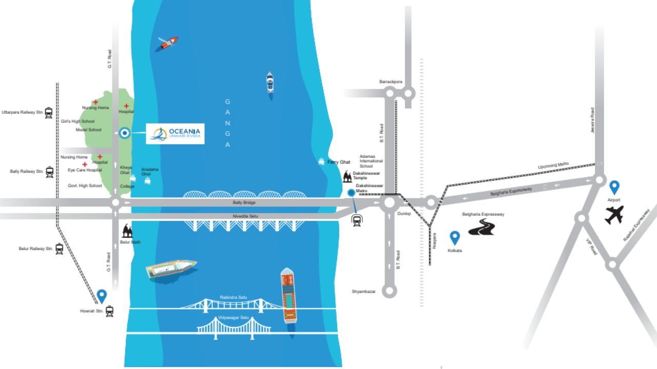 Unimaark reviera map view